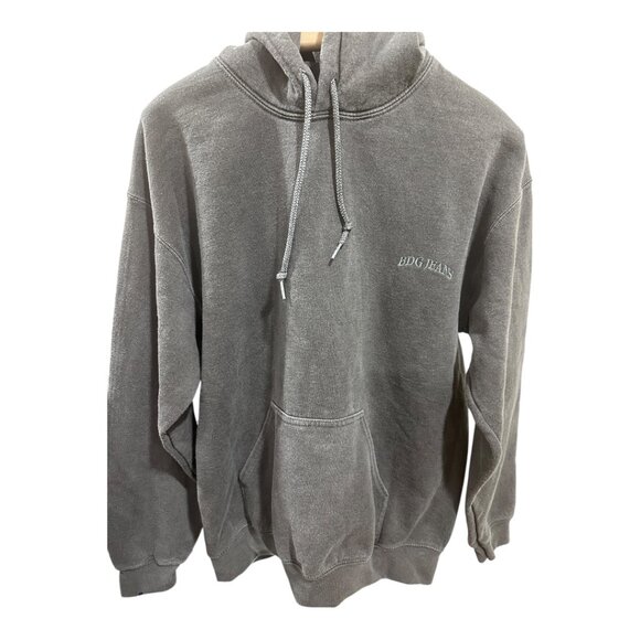 NWOT Bdg Urban Outfitters Longline Hoodie Pre-Piled Comfy Slouchy Gray S… - Picture 2 of 12